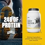 Levels Grass Fed Whey Protein Powder, No Artificials, 24G of Protein, Vanilla Bean, 2LB - Image 4