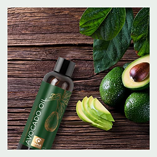 Avocado Oil For Hair Skin And Nails - Pure Avocado Oil Hair Moisturizer For Dry Hair And Humectant Moisturizer Avocado Oil For Skin Care - Natural Hair Oil And Carrier Oil For Essential Oils Mixing #TOP5