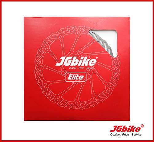 image for JGbike Elite 2pc 160mm 180mm 203mm 6 Bolts Bicycle Disc Brake Rotors f