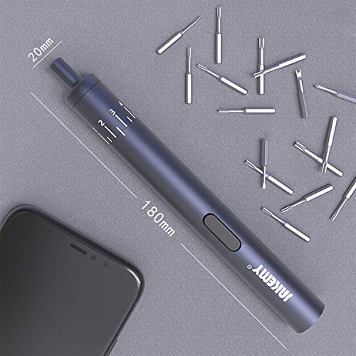 Electric Screwdriver, Jakemy Adjustable 8 Torque Usb Type-C Rechargeable Multi-Function Magnetic Precision Power Screwdriver Set Repair Tool Kit With 40 Bits For Iphone, Watch, Smartphone #TOP6