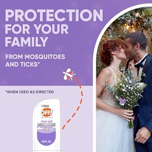 OFF! Clean Feel Insect Repellent Clear Gel with 20% Picaridin, Bug Repellent with Long Lasting Protection from Mosquitoes, Hydrating, 3.8 oz OFF! Clean Feel Insect Repellent Clear Gel with 20% Picaridin, Bug Repellent with Long Lasting Protection from Mosquitoes, Hydrating, 3.8 oz