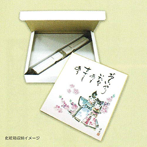 色紙掛吉祥雛井川洋光八坂緞子色紙掛桃の節句の色紙掛yac-004 色紙掛け 八坂緞子色紙掛吉祥雛(奥居 佑山)お雛様 雛 節句掛軸 雛人形 ひな祭り 初節句の贈り物  桃の節句の床の間に受注後生産商品\"八坂緞子色紙掛吉祥雛(奥居佑山)お雛様雛雛人形\" | わざっか本舗
