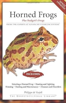 Paperback Horned Frogs: Plus Budgett's Frogs (Herpetocultural Library) by De Vosjoli, Philippe (2006) Paperback Book
