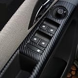 Aulyn ®Chevy Holden Window Switch 3d Galaxy Carbon Fabric Decal Sticker Black for 08 09 10 11 12 Chevrolet Cruze Black