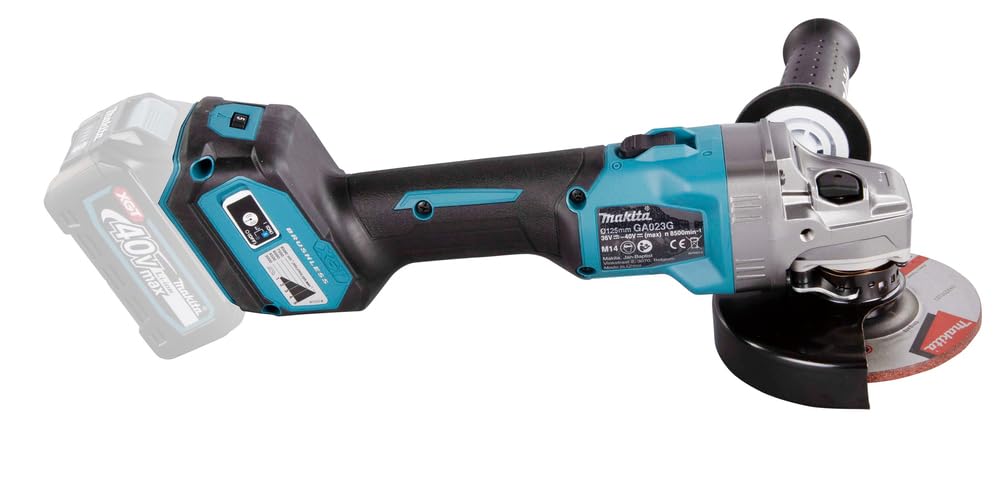 Makita GA023GZ - Smerigliatrice angolare brushless, 40 V, 125MM