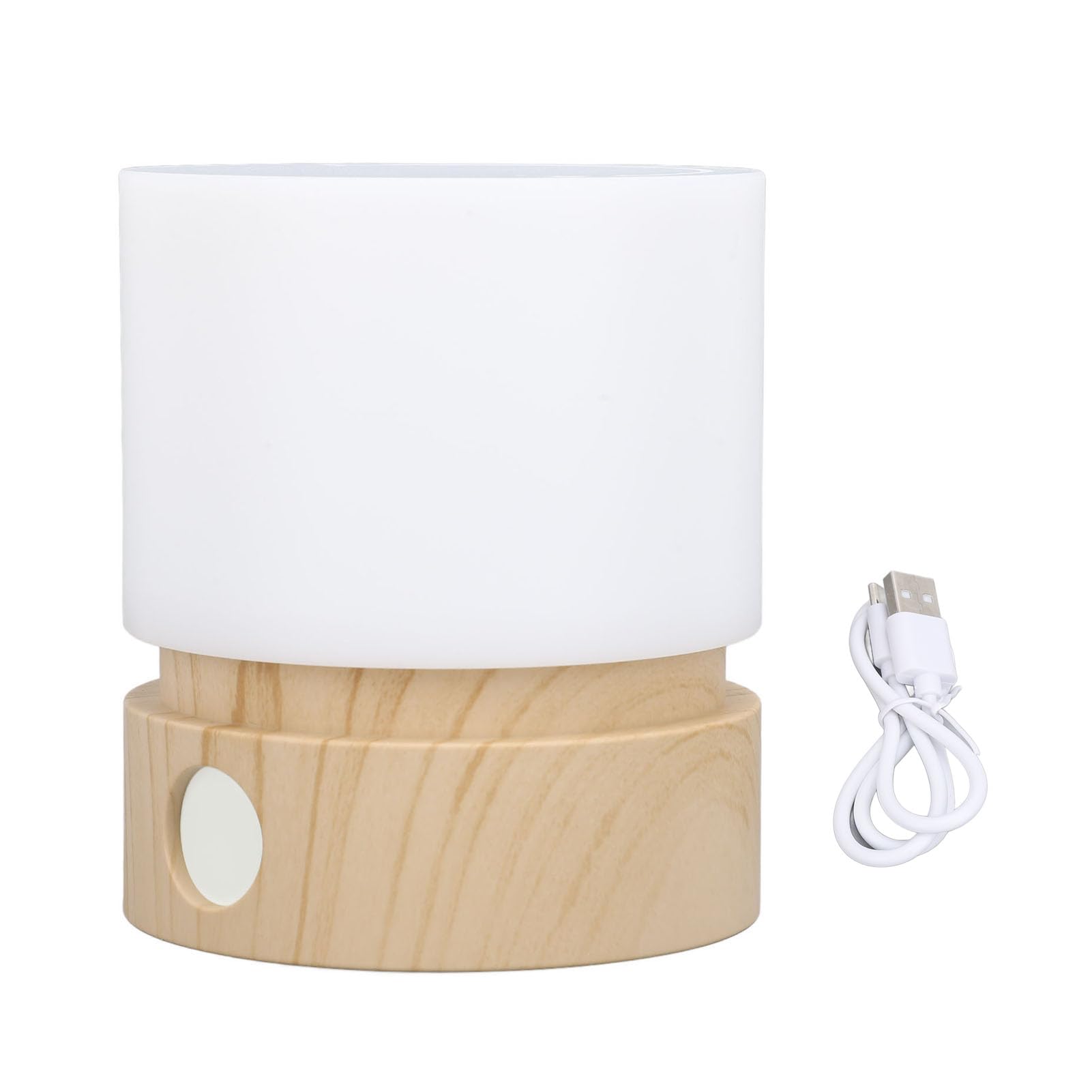 Garosa Luz LED Nocturna Portátil con Atenuación Continua, Lámpara de Lectura para Escritorio Ideal para Niños, Dormitorio, Sala de Estar y Oficina