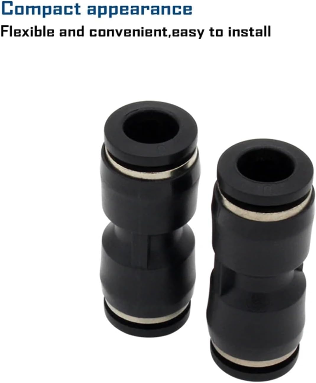 10pcs/lot PU Series Straight Union in Connectors Quick Fittings PU4 PU6 PU8 PU10 PU12 PU14 PU16(PU-4)