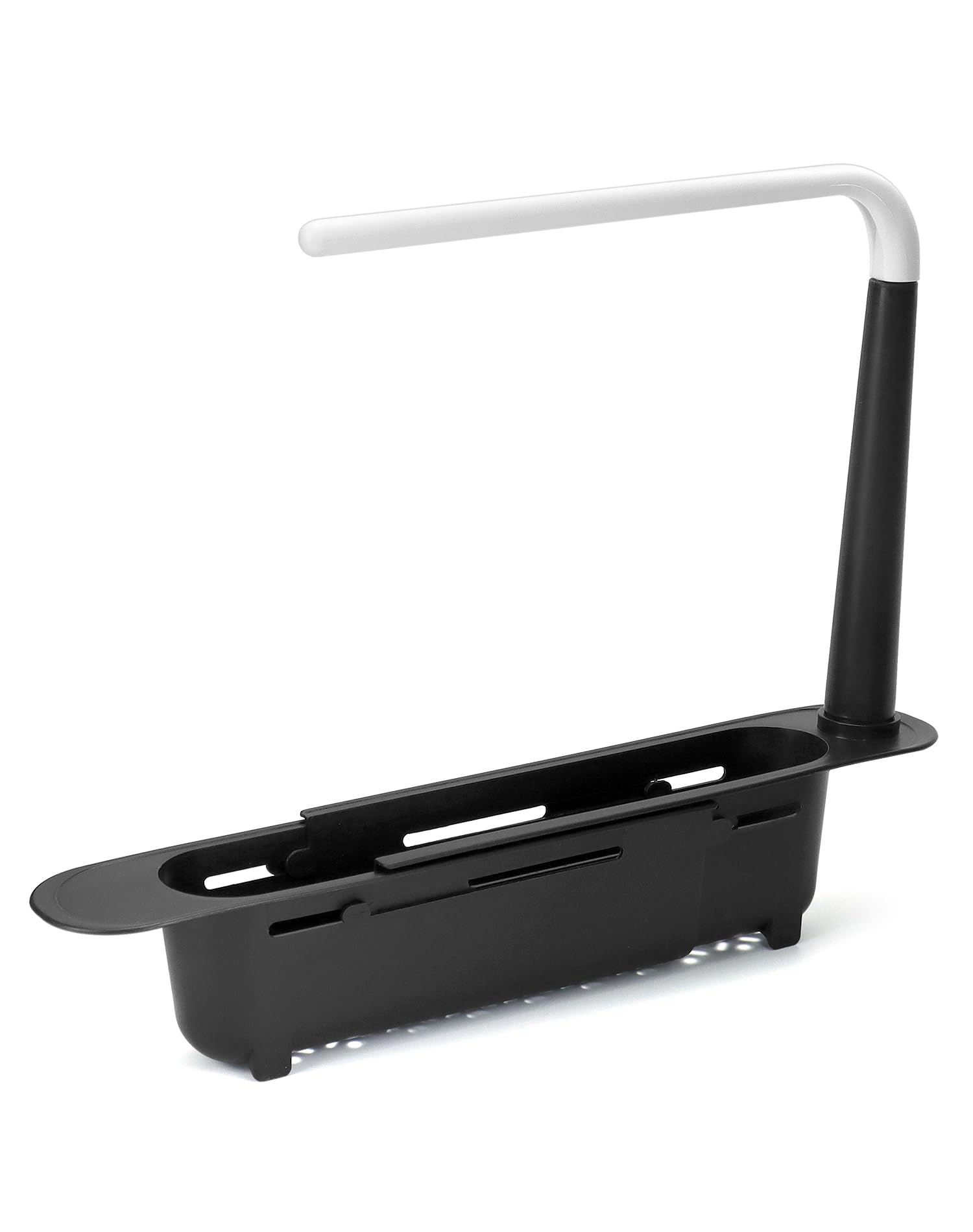 Organisateur d'Évier Télescopique QWORK - Rangement Pratique pour Cuisine