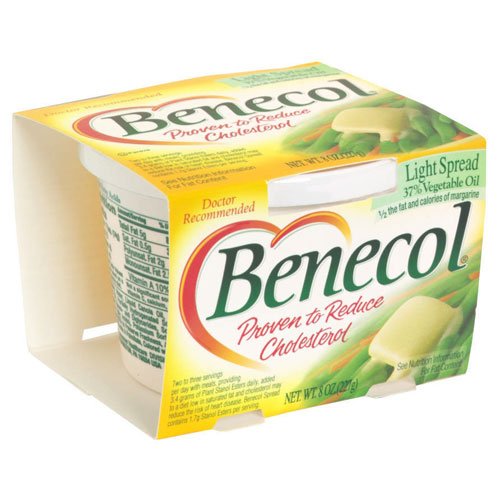 Benecol Light Spread 8 Oz (Pack of 2)