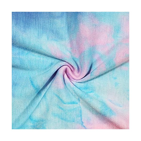 Be-The-Light-Faith-Shirts-Women-Jesus-Christian-T-Shirt-Summer-Letter-Printed-Short-Sleeve-Loose-Tee-Tops DUDUVIE Be The Light Faith Shirts Women Jesus Christian T-Shirt Summer Letter Printed Short Sleeve Loose Tee Tops (Large, Tie Dye-Blue)