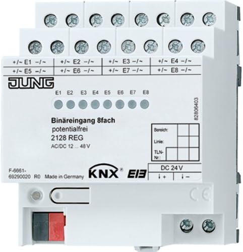 Jung 2128REG KNX Binaer Input 8 Speed