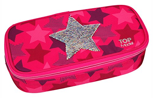 Preisvergleich Produktbild Depesche 10074 - Schlamperetui mit Streichpailetten, TOPModel Stern, pink