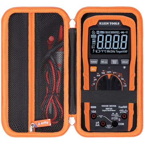 Hard Case for Klein Tools MM720 Digital Multimeter - Travel Protective Carrying Storage Bag (Case Only)