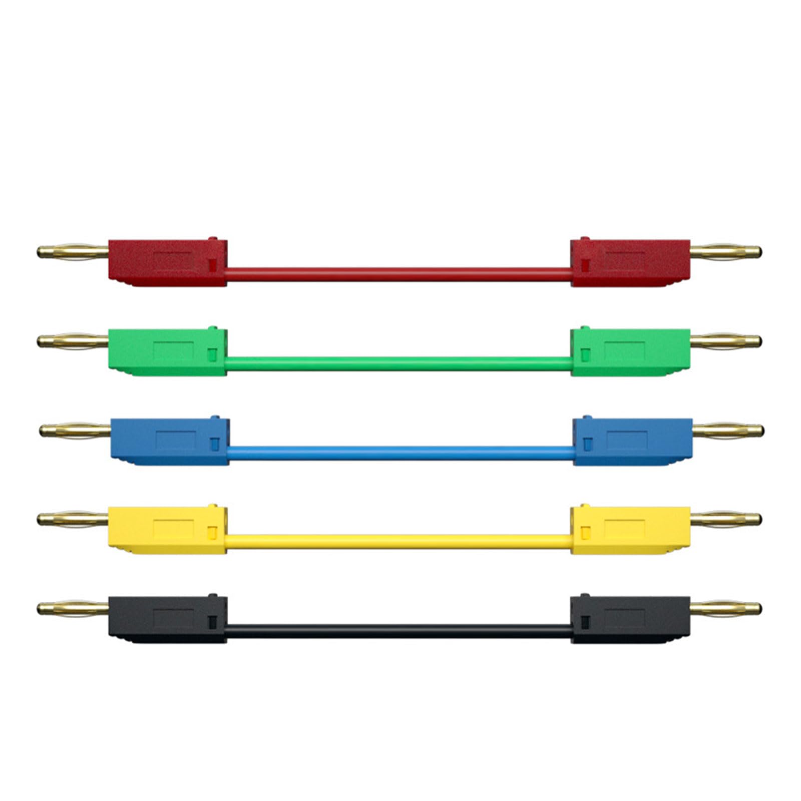 Kalttoy Gold Flexible 2Mm Banana Lift Cable High Conductivity Cores With Strong Pvc Insulation Layer For Measurement Devices Plate Probes