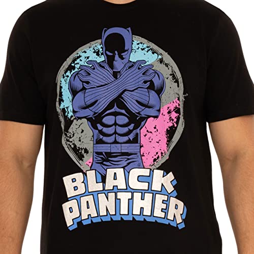 Marvel Mens Pajamas Black Panther3