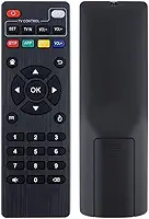 Controle Remoto para TV Box 4K, Universal com Botões de Navegação e Controle de TV