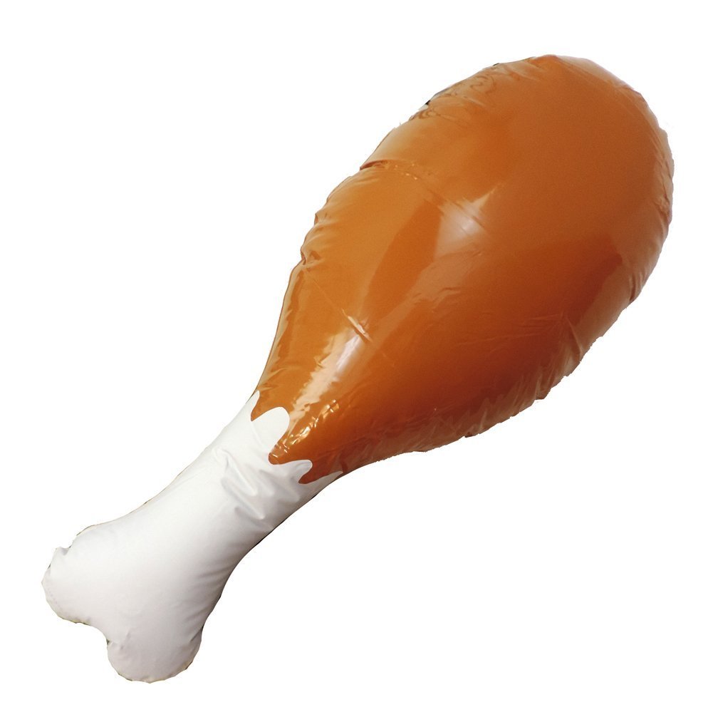 Beistle Inflatable Jumbo Roast Turkey Chicken Drumstick Leg