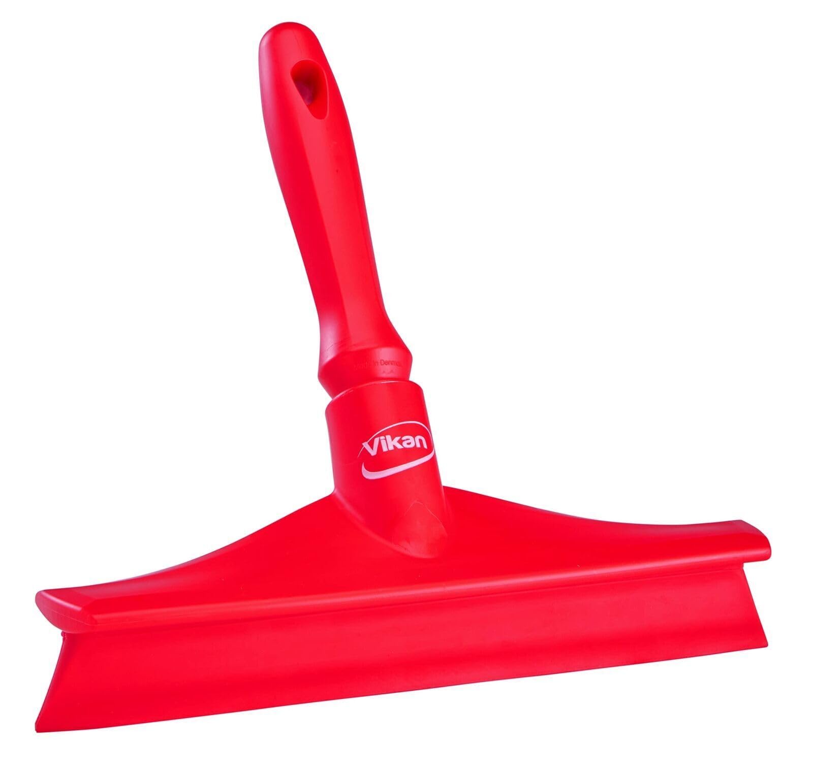 Vikan Red Squeegee, 104mm x 245mm x 50mm, for Food Preparation Surfaces