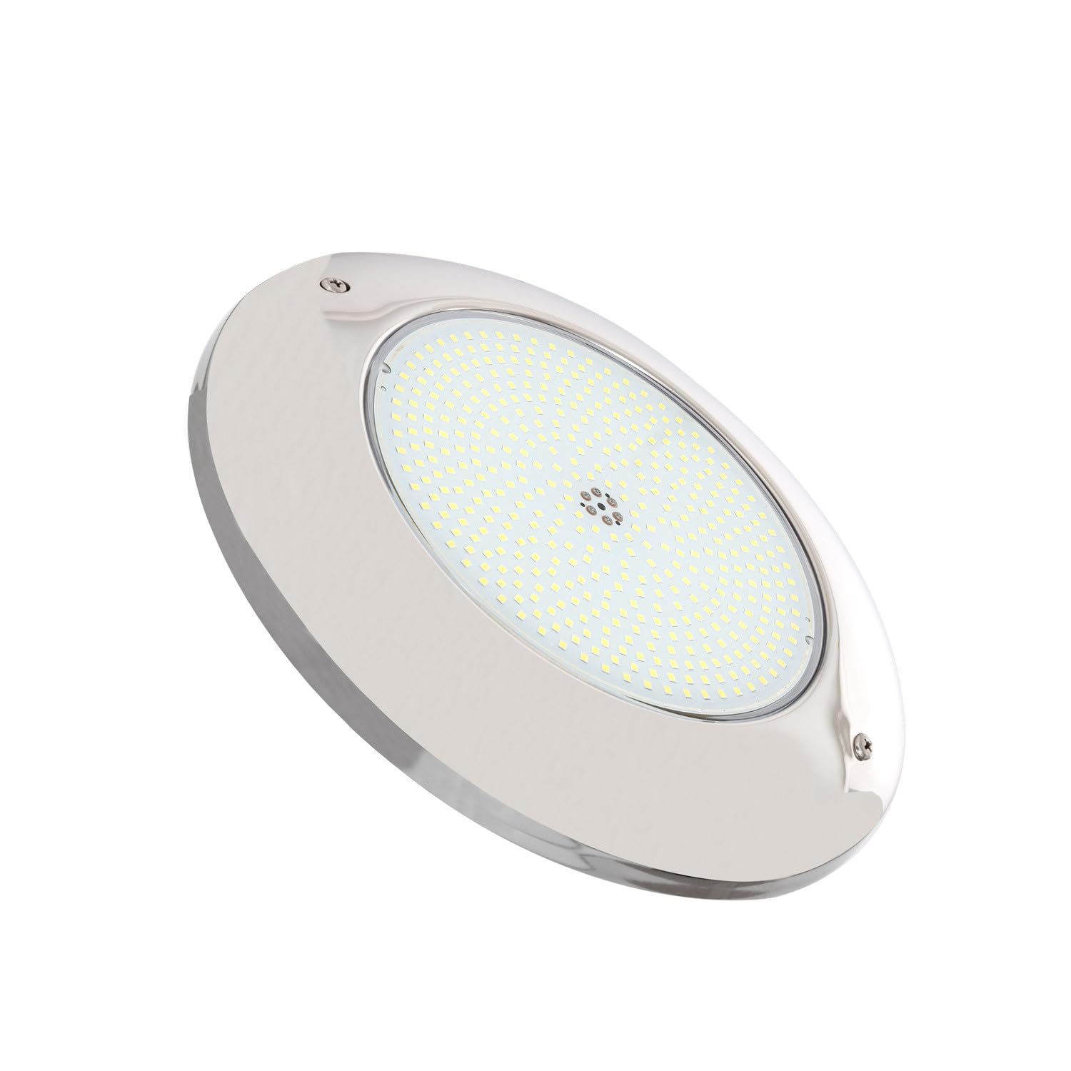 LEDKIA Foco Piscina Superficie LED Sumergible 12V AC/DC Acero Inoxidable IP | 12V AC/DC | 35W | Blanco Frío | IP68 | Acero Inoxidable | 3500 lm | 6000K | Multicolor