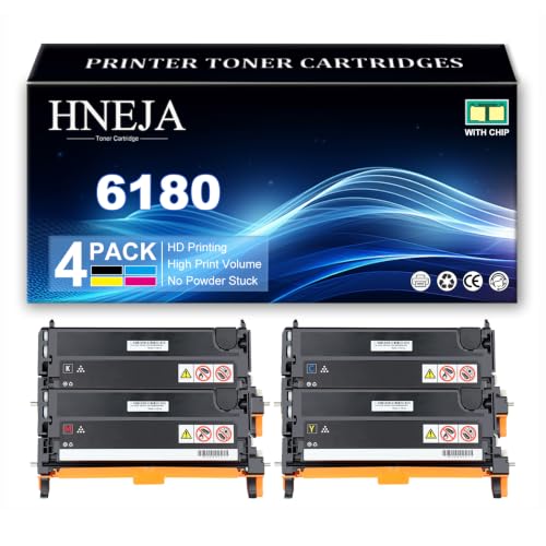 Cartouche toner 6180 pour impression de rapports professionnels couleur