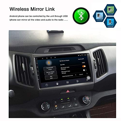 XMZWD Auto Multimedia Player Android 9.1 Auto Navigatiesysteem 9 inch touchscreen autoradio voor KIA Sportage R 2011… - Image 8