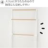 Nitori NITORI Telescopic Pole X-Type Clothes Drying Rack DG01X White NITORI 8501213