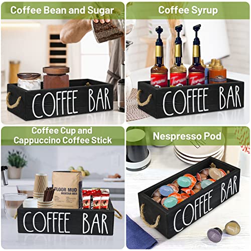 Coffee Bar Accessories And Organizer Countertop,Coffee Station Organizer K Cup Holder Large Capacity Coffee Pod Holder For Coffee Bar Countertop,Decorative Box K Cup Organizer For Coffee Station-Black #TOP5