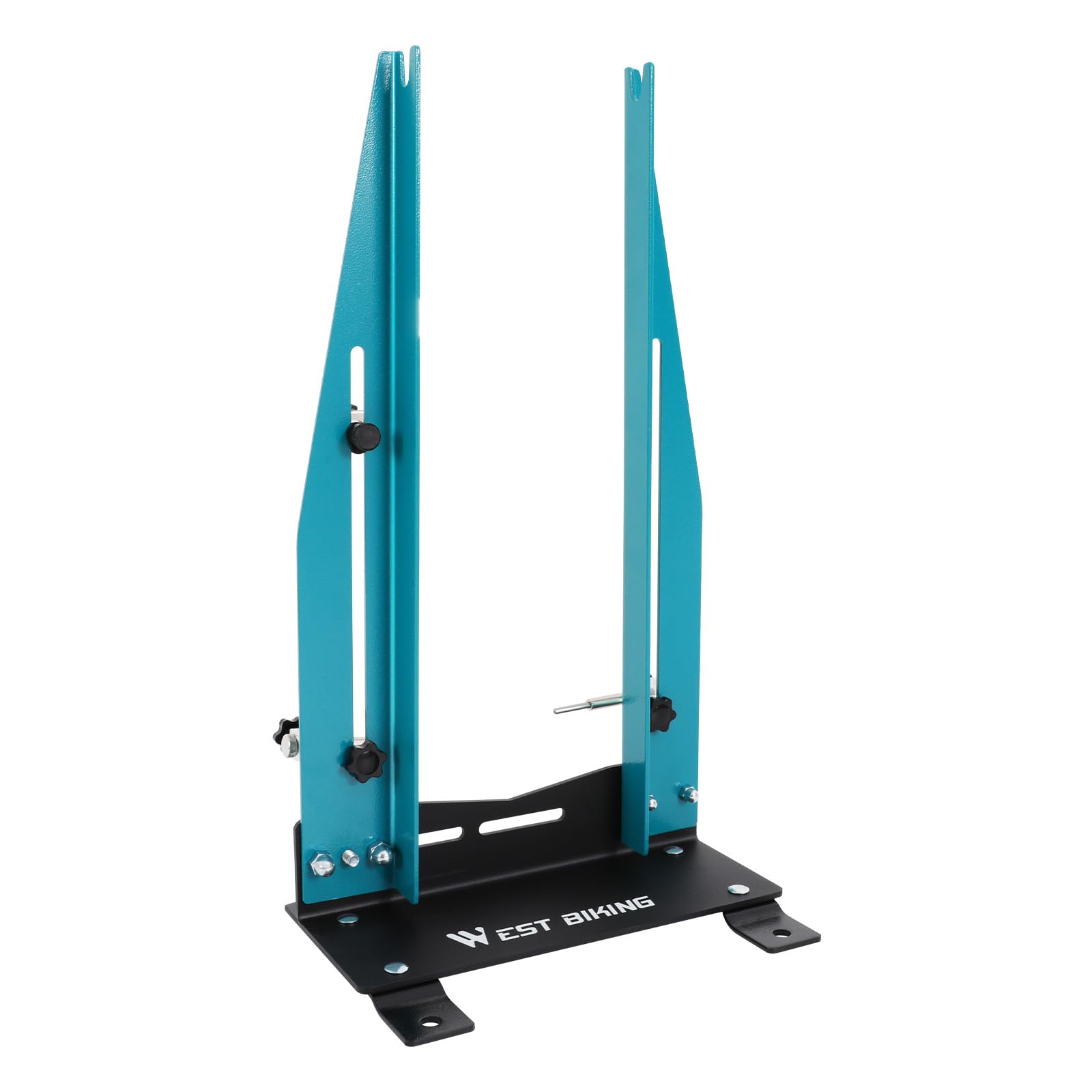 Akynjtbca Bicycle Wheel Truing Stand, Removable Multi-function Wheel Alignment Repair Tool, Wheel Tire Truing Stand, Calibration Stand Wheel Maintenance Rims For MTB Road