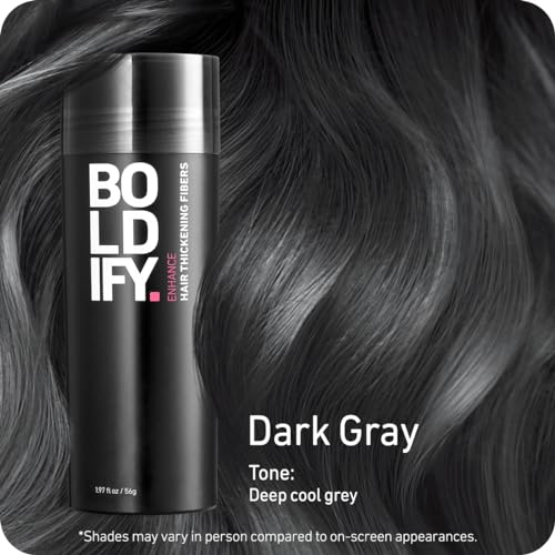 BOLDIFY Hair Fibres (56g), Fill In Thinning and Fine Hair for an Instantly Fuller Thicker Look, 14 Shades for Women and Men - Image 2