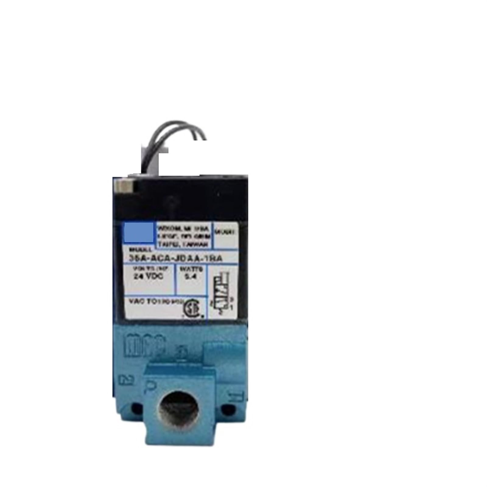 Vanne 3 voies 36A MAC commande directe electrovanne pneumatique