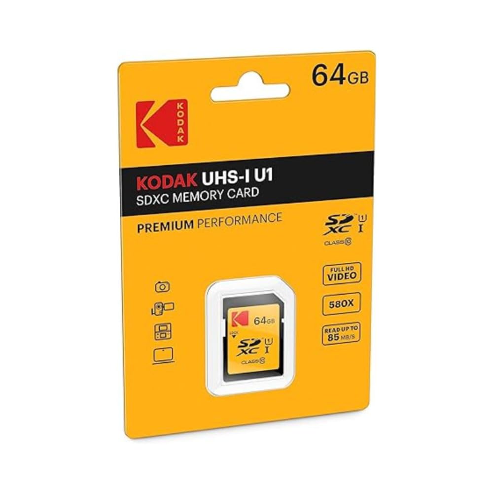 Kodak 64GB Class 10 UHS-I U1 SDXC Memory Card-image-37