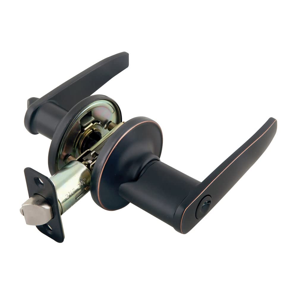 Design House 702332 Delavan 2-Way Adjustable Entry Door Handle, Oil Rubbed Bronze