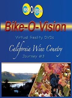 Bike-O-Vision - California Wine Country - Virtual Cycling Adventure - Perfect for Indoor