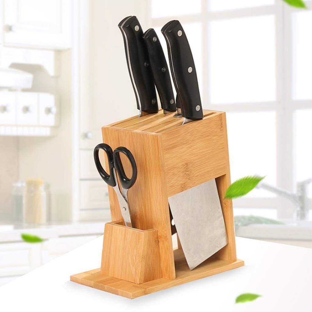 Knife Block Storage Stand Kitchen,Only Selling Cutter Holder,Multi Slots Rack Durable Practical
