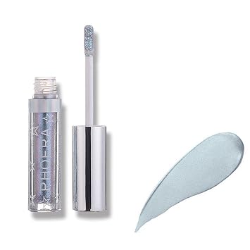 Metallic Shimmer Glitter Liquid Eyeshadow Long Lasting Waterproof Highly Pigmented Sparkling Eyeshadow Eye Makeup