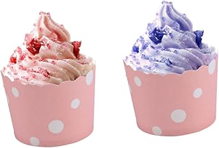 LABRIMP 50pcs Paper Cup Wrapping Paper Medium Lining