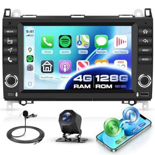 Autoradio Android Mercedes Benz W169 W209 Vito 4G+128G Carplay