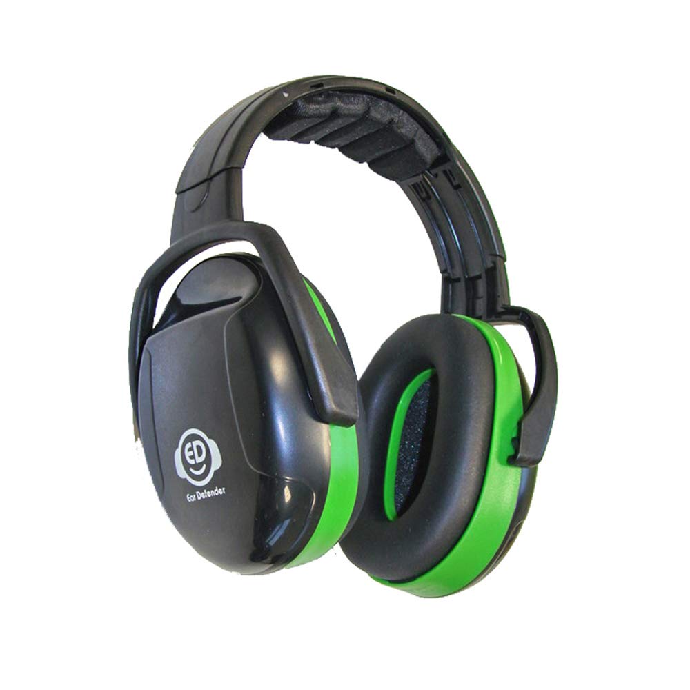 CERVA 0402 0073 99 999 ED 1H SNR - Protectores auditivos (26 dB, 20 unidades), color verde