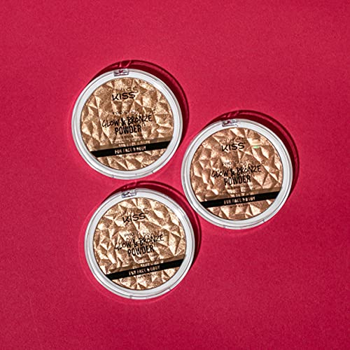Kiss KPBP02 Pro Touch Glow & Bronze Powder For Face & Body- Kpbp02 thumb #5