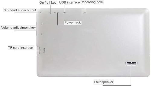 Miniatura 7 de Tabletas para niños de 7 pulgadas, pantalla HD 2025, procesador de doble núcleo de 1 GB + 8 GB, batería de larga duración de 3000 mAh, soporte para