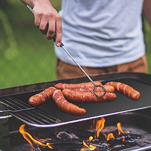 Manta Antiaderente Teflon 30x40cm - Churrasco, Grill e Forno