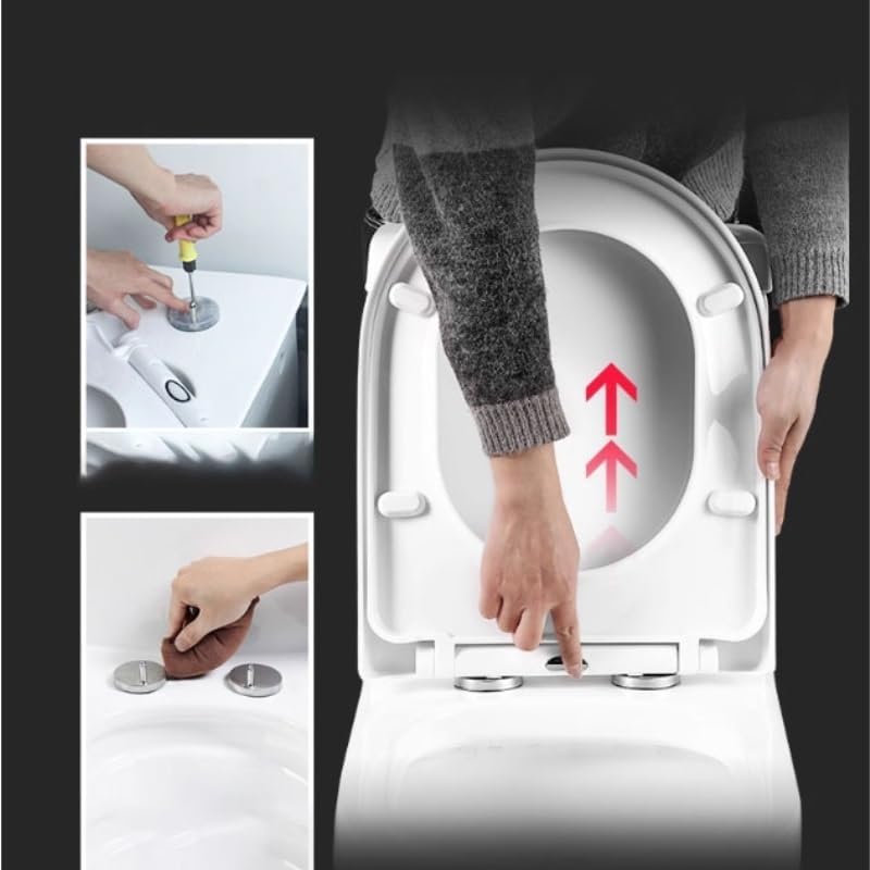 V Shaped Toilet Seat Cover Thickened Slowdown Parts