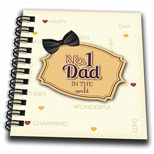 Mini bloc-notes numéro 1 dad idée cadeau fête des pères originale