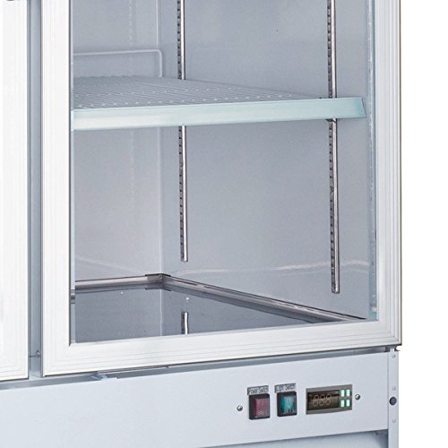 Omcan 50075 53" 2 Swing Glass Doors Display Freezer Merchendizer on Fridge.com - View 2