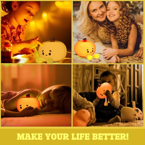 Dazhshun K-1165 Halloween Pumpkin Night Light,Cute Pumpkin Nursery Nightlight thumb #8