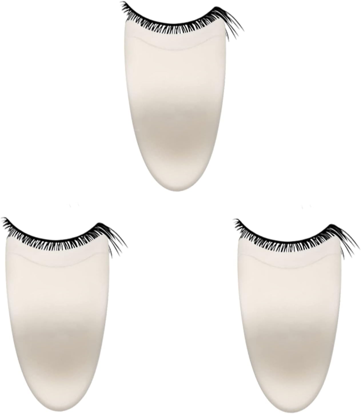 3 PCS False Eyelash Applicator Tool,False Eyelash Wearing Aids Eyelash Tweezer