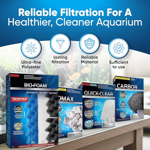 Image of Filter Media 306 /307 Filter Media Canister Filter Maintenance & Replacement Filter Media Kit, Including Trident Nova Mesh Bags(Quick Clear /Water polishing Pad, BioFoam, Activated Carbon, Biomax)