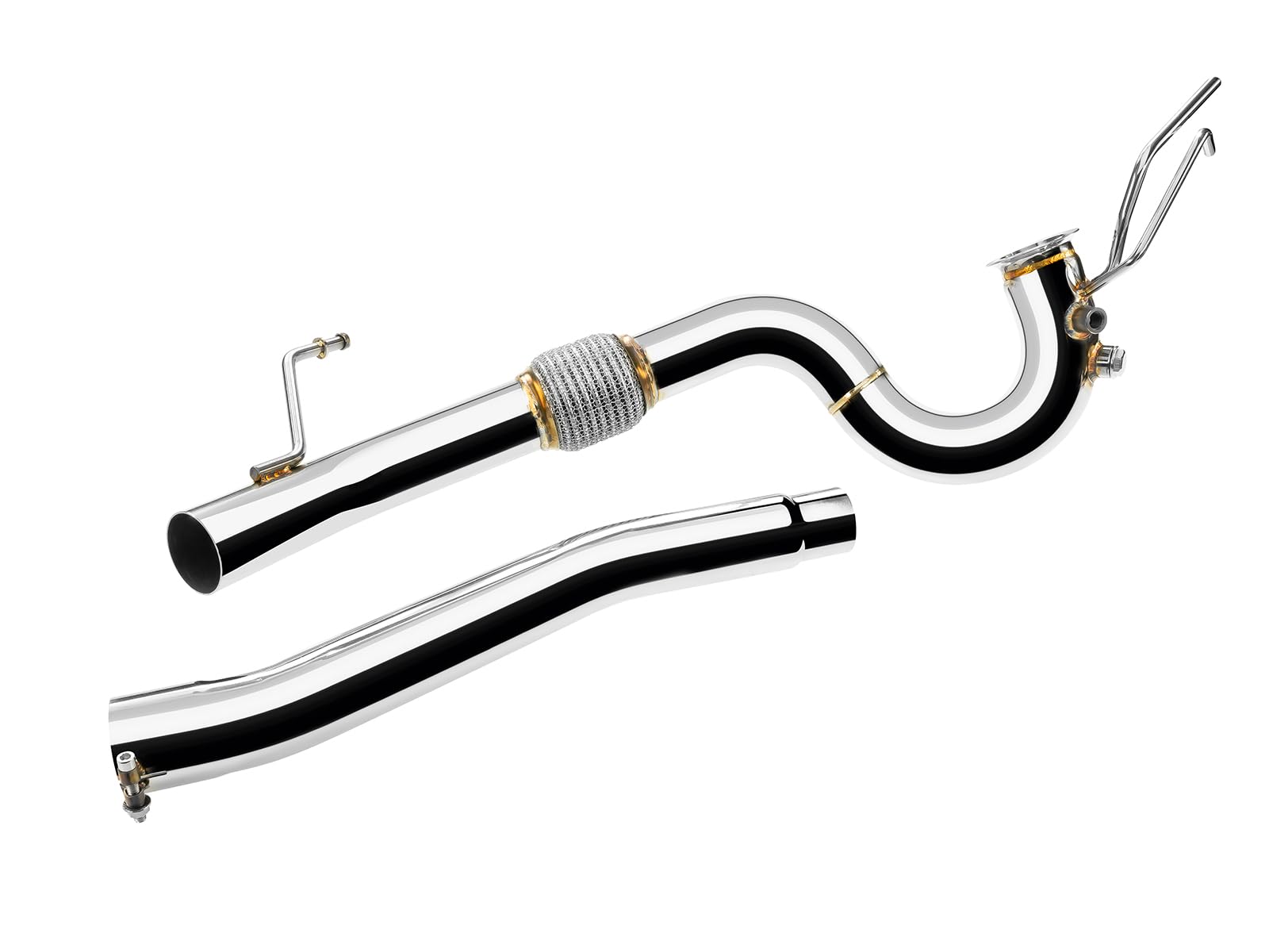 fmic.eu PERFORMANCE Downpipe do SKODA Octavia 1.9 2.0 TDI Mk1 Mk2 2004-2013 sportowy układ wydechowy wydech nierdzewny