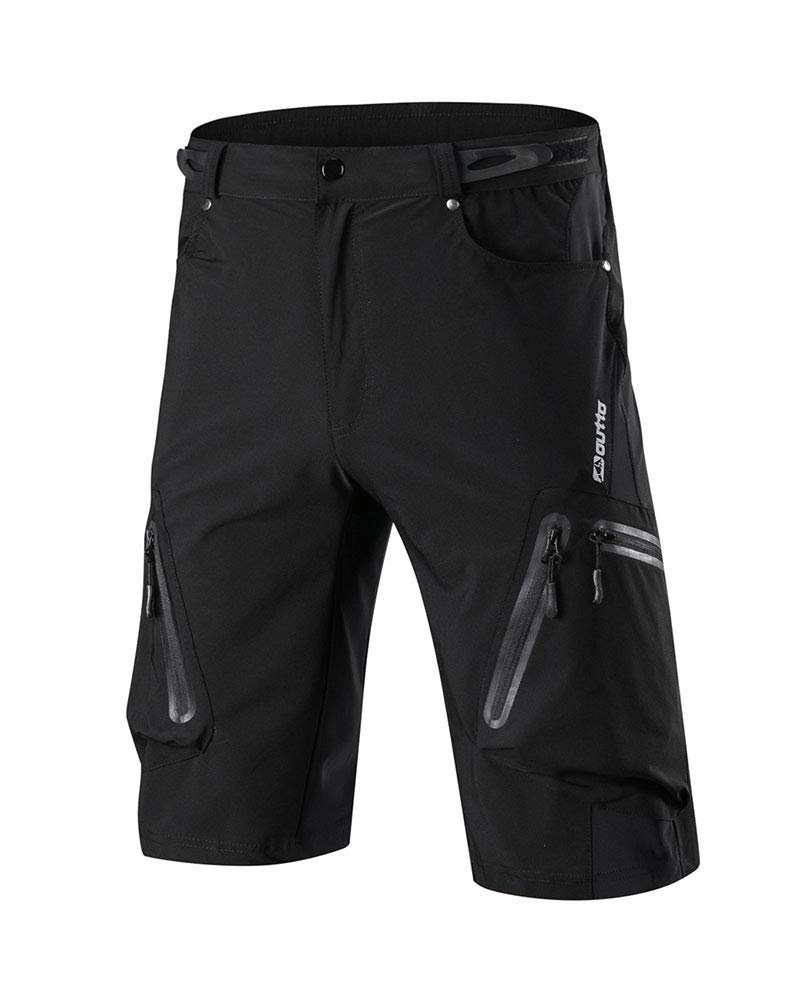 DAIHAN Uomo Pantaloncini da Montagna,Pantaloncini Ciclismo Biciclette, Bici MTB Pantaloni Traspirante Shorts per Sport Leisure