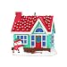 Hallmark Keepsake Mini Christmas Ornament 2018 Year Dated, Holiday House Miniature with Light, 1.25"